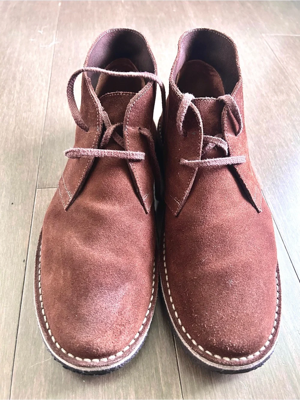 J.Crew MacAlister Suede Chukka Boots — Men’s Size 11